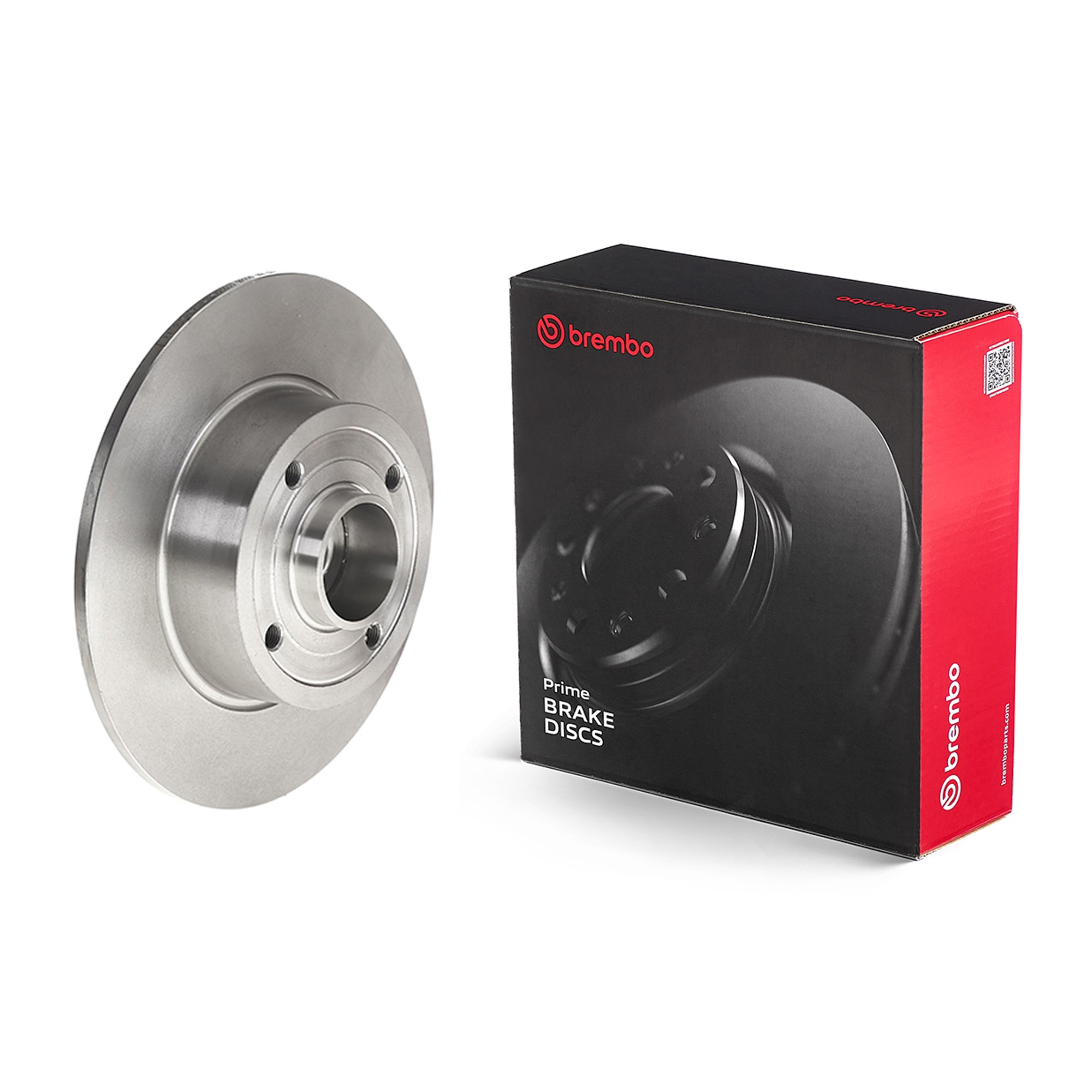 Диск гальмівний З ПІДШ RENAULT MEGANE II УНІВЕРСАЛ (KM0/1_) 1.5 2003.08-2012.08 BREMBO (08.A141.17) BREMBO фото 2