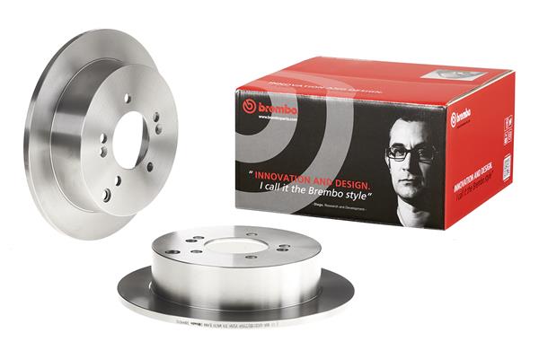 Диск гальмівний HYUNDAI TUCSON (JM) 2.0 2004.06- BREMBO (08.A446.10) BREMBO фото 2