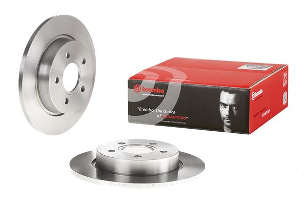 Диск гальмівний FORD FOCUS III ЛІФТБЕК 2.0 2010.07-2020.02 BREMBO (08.A725.10) BREMBO фото 2