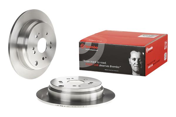 Диск гальмівний HONDA CR-V III (RE_) 2.0 2006.06- BREMBO (08.A871.10) BREMBO фото 2