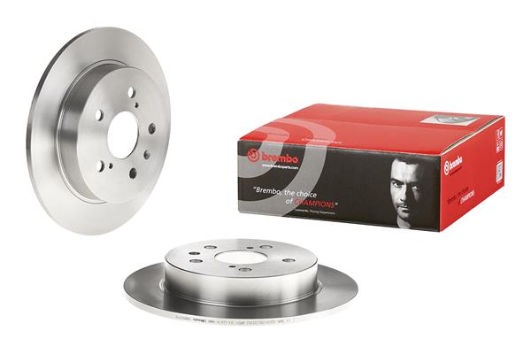 Диск гальмівний SUZUKI SX4 (EY, GY) 1.6 2006.06- BREMBO (08.B557.10) BREMBO фото 2
