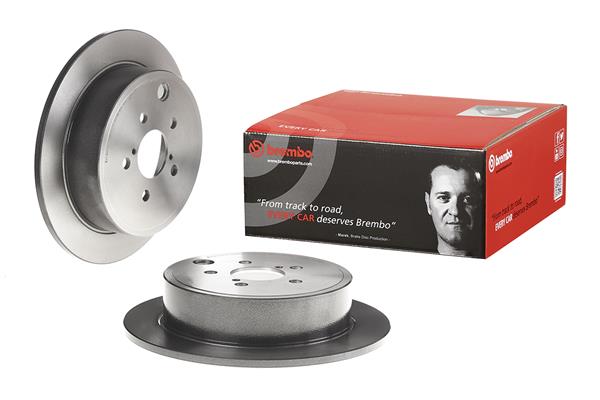 Диск гальмівний SUBARU FORESTER (SH_) 2.0 2007.12- BREMBO (08.C252.11) BREMBO фото 2