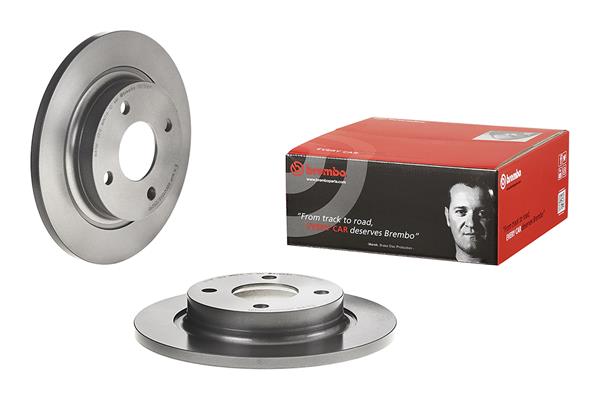 Диск гальмівний FORD FIESTA VII (HJ, HF) 1.1 2017.05- BREMBO (08.D566.11) BREMBO фото 2