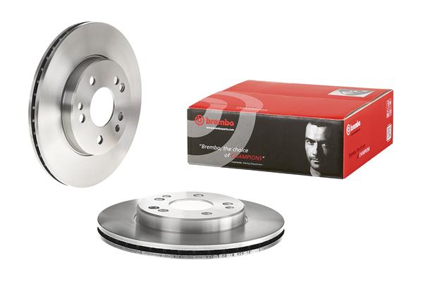 Диск гальмівний MB E-CLASS (W124) 2.5 1993.02-1996.06 BREMBO (09.4869.34) BREMBO фото 2