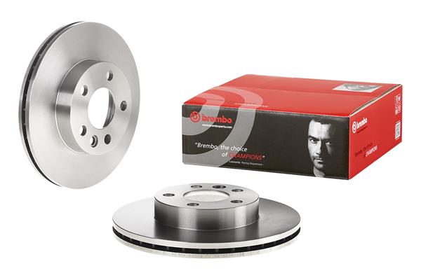 Диск гальмівний VW TRANSPORTER T4 ФУРГОН (70A, 70H, 7DA, 7DH) 1.9 1990.07-2003.04 BREMBO (09.7131.14) BREMBO фото 2