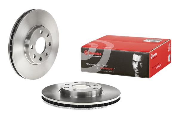 Диск гальмівний OPEL ASTRA G CLASSIC ЛІФТБЕК (T98) 1.4 16V (F69) 2004.05-2009.07 BREMBO (09.7628.14) BREMBO фото 2