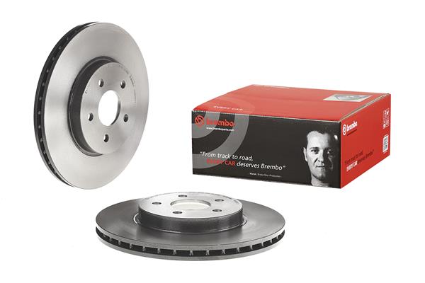 Диск гальмівний FORD MONDEO III ЛІФТБЕК (B4Y) 2.0 2000.10-2007.09 BREMBO (09.8665.11) BREMBO фото 2