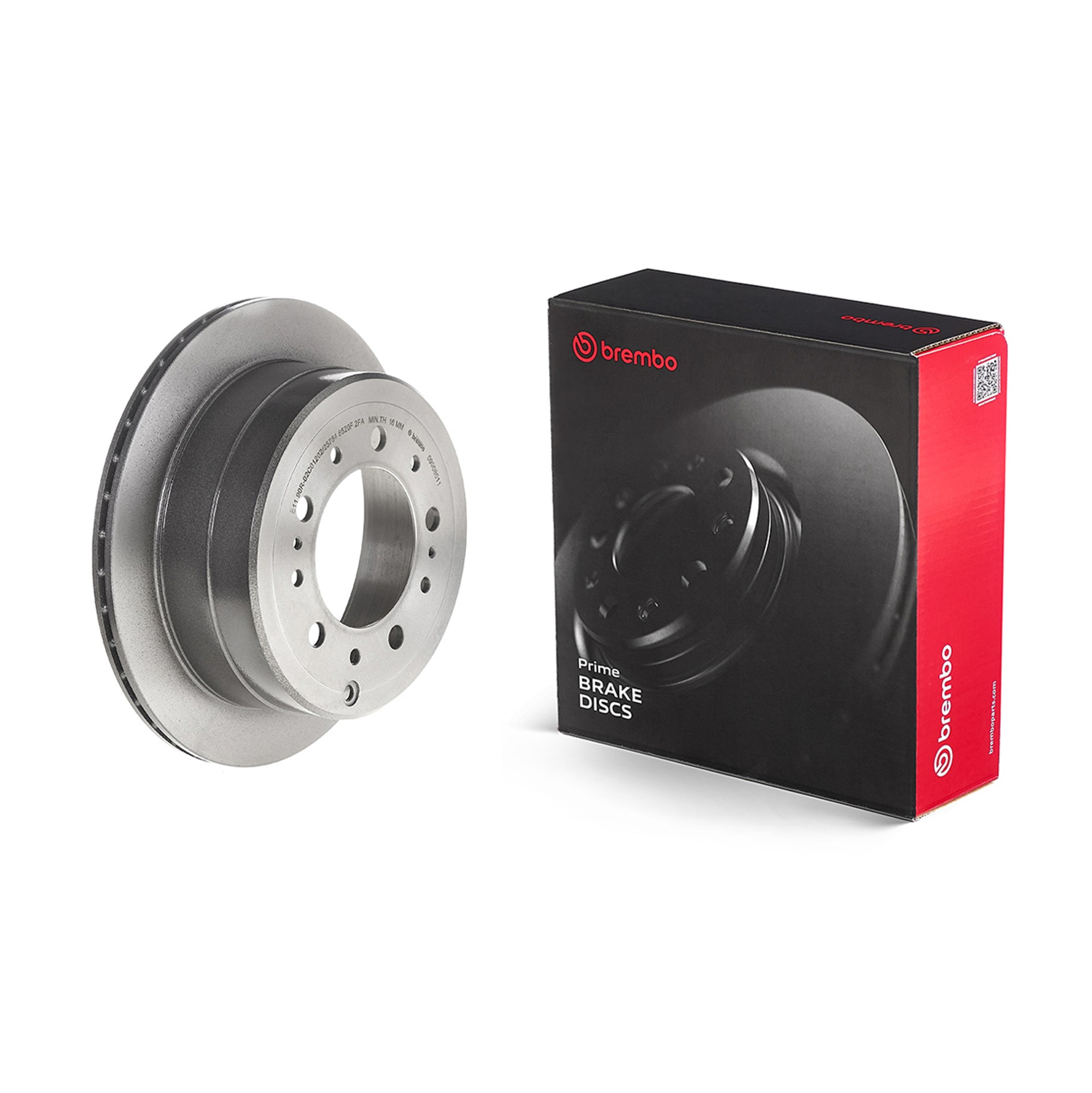Диск гальмівний TOYOTA LAND CRUISER 100 (_J1_) 4.7 1998.01-2008.07 BREMBO (09.9086.11) BREMBO фото 2