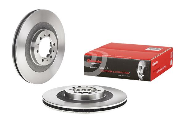 Диск гальмівний MITSUBISHI PAJERO SPORT I (K7_, K9_) 3.0 1996.07- BREMBO (09.9132.10) BREMBO фото 2