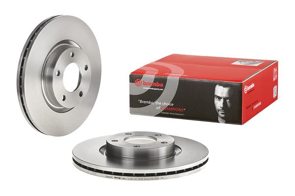 Диск гальмівний MAZDA 5 (CR19) 2.0 2005.02-2010.12 BREMBO (09.9468.20) BREMBO фото 2