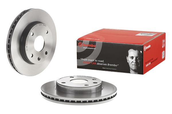 Диск гальмівний CHEVROLET LACETTI ЛІФТБЕК (J200) 1.6 2003.03-2013.03 BREMBO (09.9483.11) BREMBO фото 2