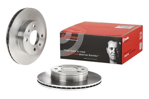 Диск гальмівний KIA PICANTO I (SA) 1.1 2004.04-2012.05 BREMBO (09.9503.10) BREMBO фото 2