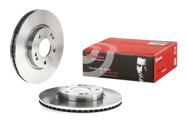 Диск гальмівний HYUNDAI TUCSON (JM) 2.0 2004.06- BREMBO (09.9574.10) BREMBO фото 2