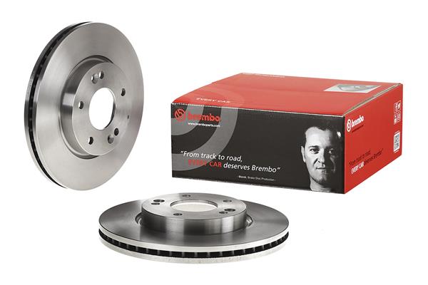 Диск гальмівний KIA CEE'D SW (ED) 1.6 2007.07-2012.12 BREMBO (09.9574.40) BREMBO фото 2
