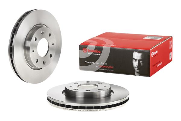 Диск гальмівний KIA CERATO I ЛІФТБЕК (LD) 1.6 2004.04-2011.12 BREMBO (09.9997.10) BREMBO фото 2