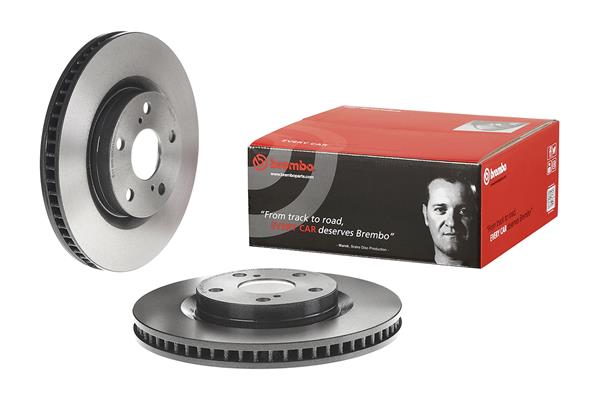 Диск гальмівний TOYOTA CAMRY ЛІФТБЕК (_V5_) 2.5 2011.09- BREMBO (09.A417.11) BREMBO фото 2