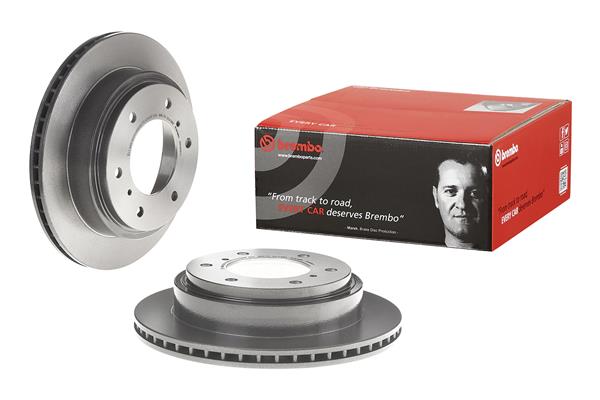 Диск гальмівний MITSUBISHI PAJERO SPORT I (K7_, K9_) 3.0 1996.07- BREMBO (09.A450.11) BREMBO фото 2