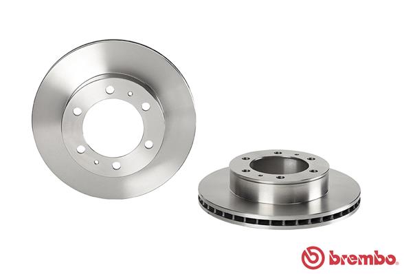 Диск гальмівний TOYOTA HILUX VIII ПІКАП (_N1_) 2.4 2015.05- BREMBO (09.A634.10) BREMBO фото 2
