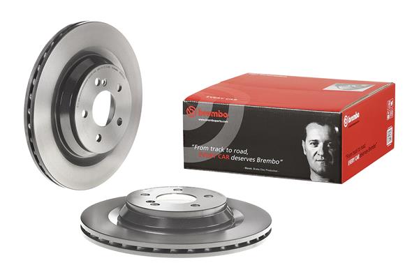 Диск гальмівний MB S-CLASS (W221) 5.5 2005.09-2013.12 BREMBO (09.A818.11) BREMBO фото 2