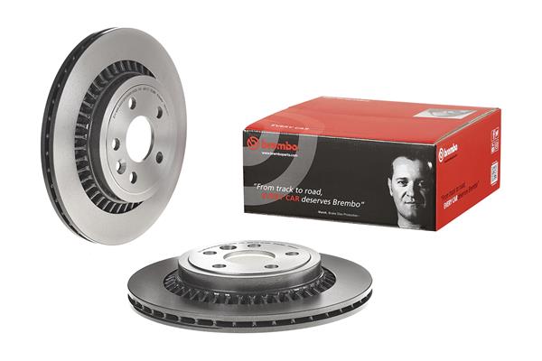 Диск гальмівний VOLVO XC60 I ДЖИП (156) 2.4 2008.05-2017.12 BREMBO (09.B026.11) BREMBO фото 2