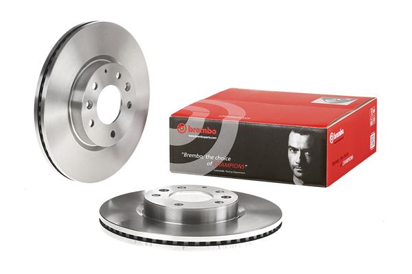 Диск гальмівний MAZDA 6 ЛІФТБЕК (GH) 2.0 2007.08-2013.12 BREMBO (09.B272.10) BREMBO фото 2