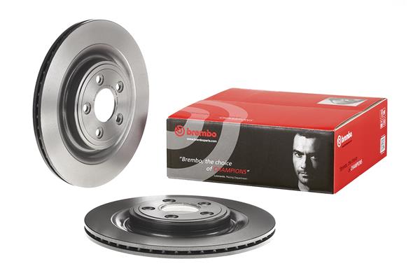 Диск гальмівний JAGUAR S-TYPE II (X200) 3.0 1998.10-2008.12 BREMBO (09.B312.11) BREMBO фото 2