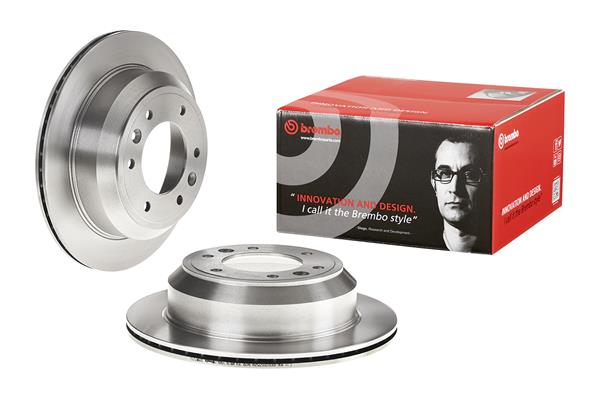 Диск гальмівний HYUNDAI H-1 CARGO (TQ) 2.5 2007.09- BREMBO (09.B612.10) BREMBO фото 2