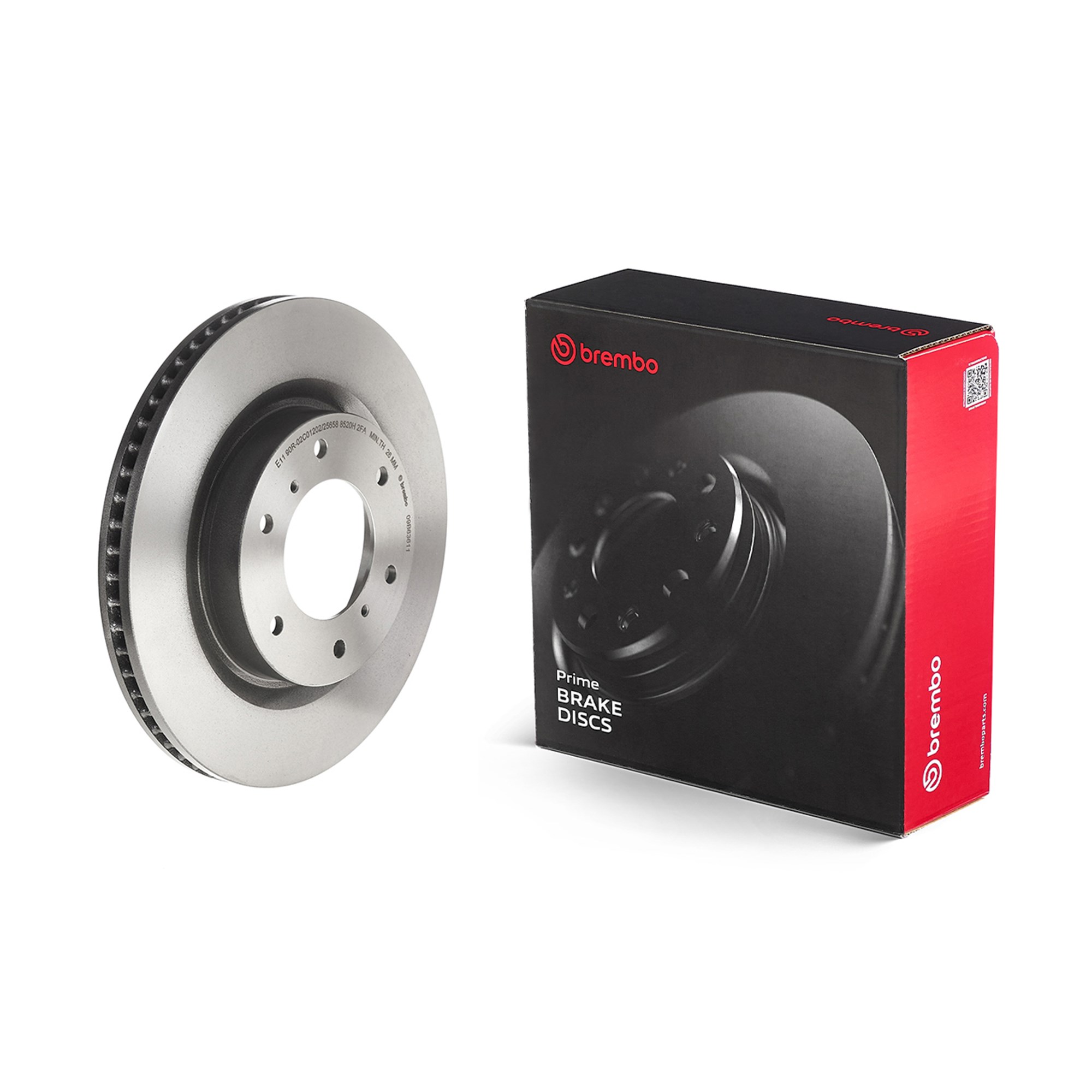 Диск гальмівний MITSUBISHI PAJERO IV (V8_W, V9_W) 3.0 2006.10- BREMBO (09.B636.11) BREMBO фото 2