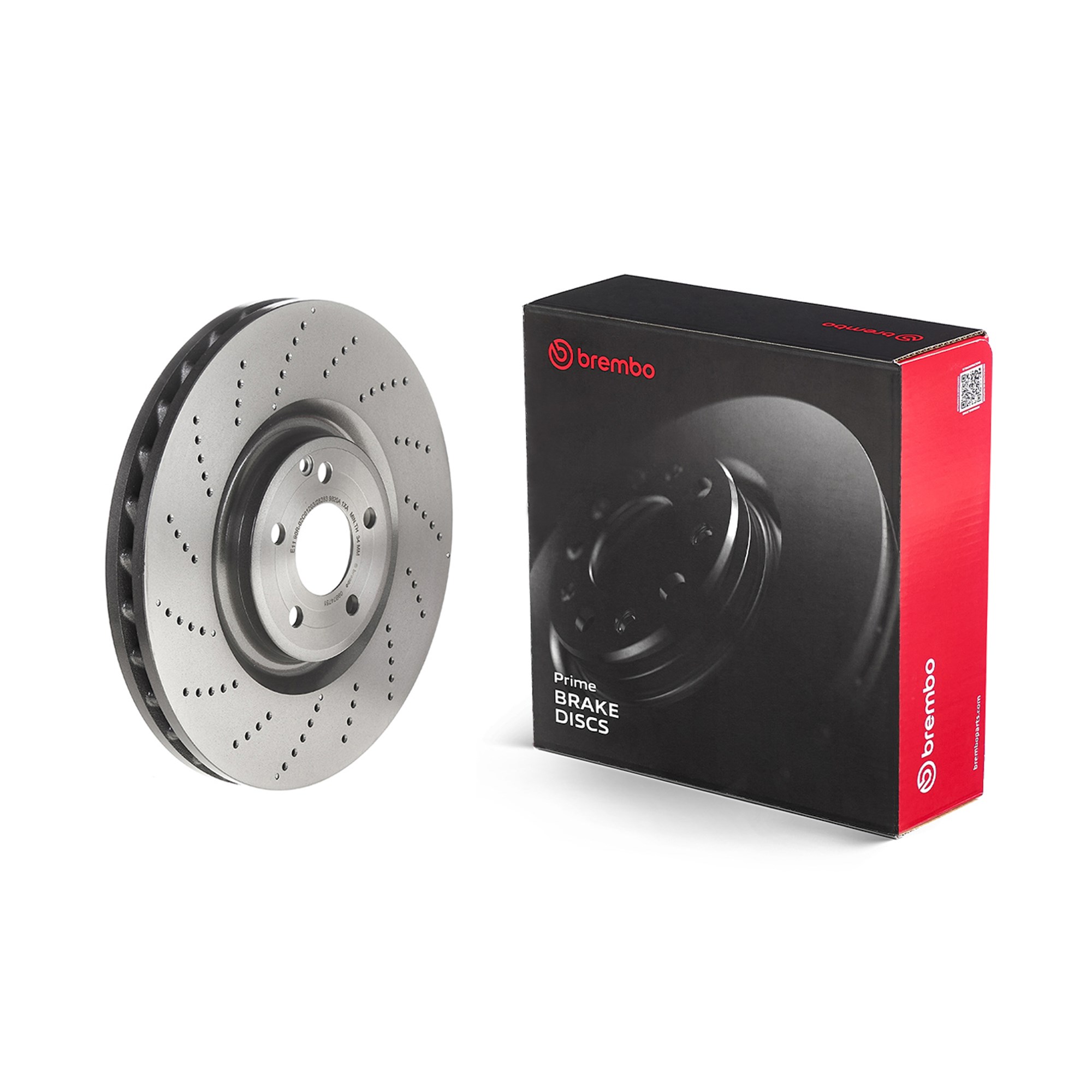 Диск гальмівний ПЕРФОРОВАНИЙ MB CLS (C218) 4.7 2011.01-2017.12 BREMBO (09.B747.51) BREMBO фото 2