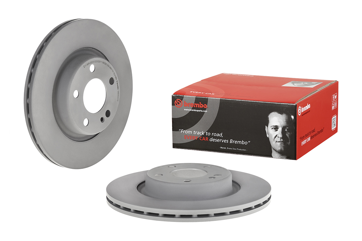 Диск гальмівний MB C-CLASS (W205) 2.0 2013.07- BREMBO (09.D533.13) BREMBO фото 2