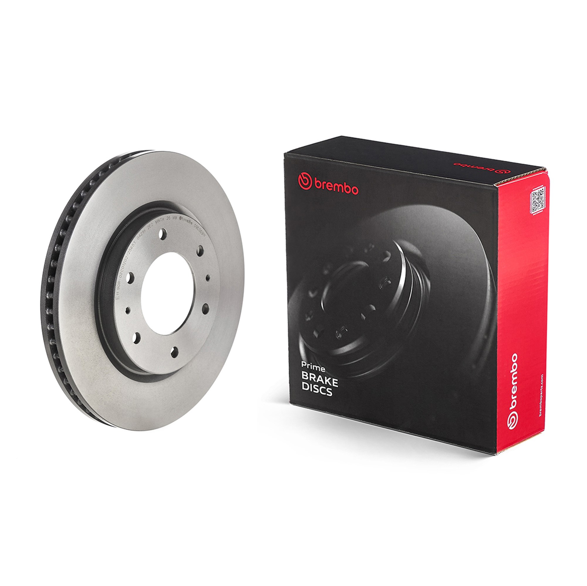 Диск гальмівний MITSUBISHI PAJERO SPORT III (KS_) 2.4 DI-D 4X4 (KS1W) 2015.08- BREMBO (09.E069.11) BREMBO фото 2