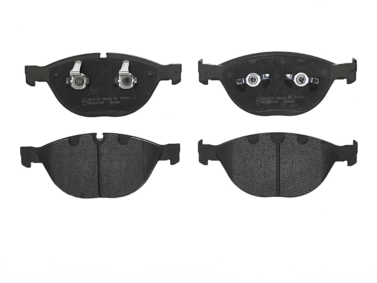 Колодки гальмівні дискові BMW 5 (E60) 3.0 2001.12-2010.03 BREMBO (P06047) BREMBO фото 2