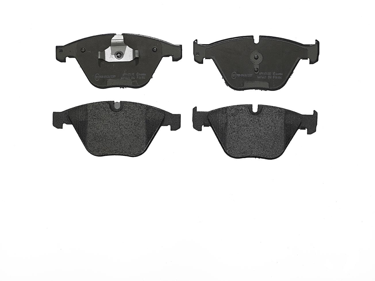 Колодки гальмівні дискові BMW 5 (E60) 3.0 2001.12-2010.03 BREMBO (P06054) BREMBO фото 2