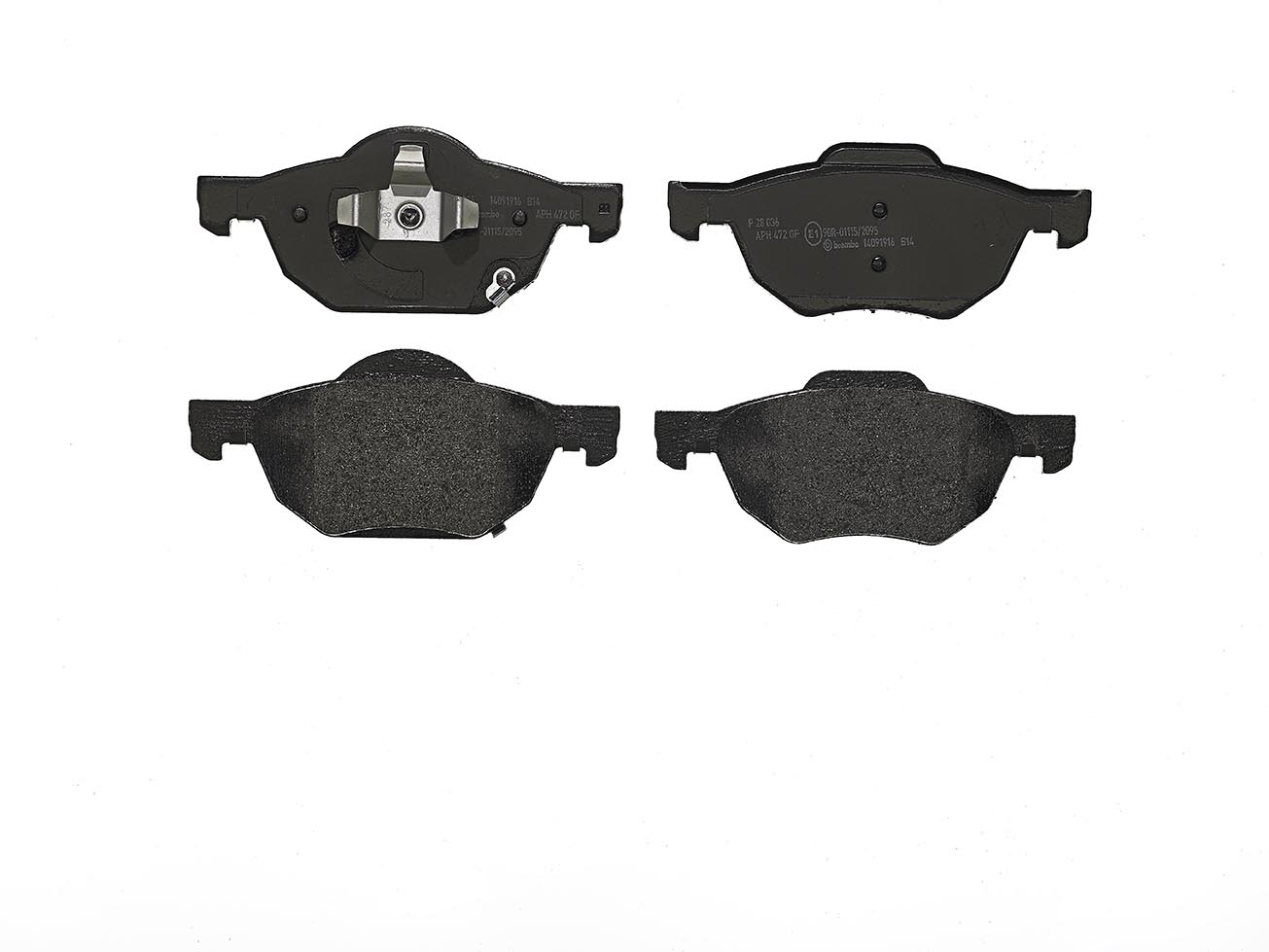 Колодки гальмівні дискові HONDA ACCORD VII (CL, CN) 2.4 2003.01-2012.09 BREMBO (P28036) BREMBO фото 2