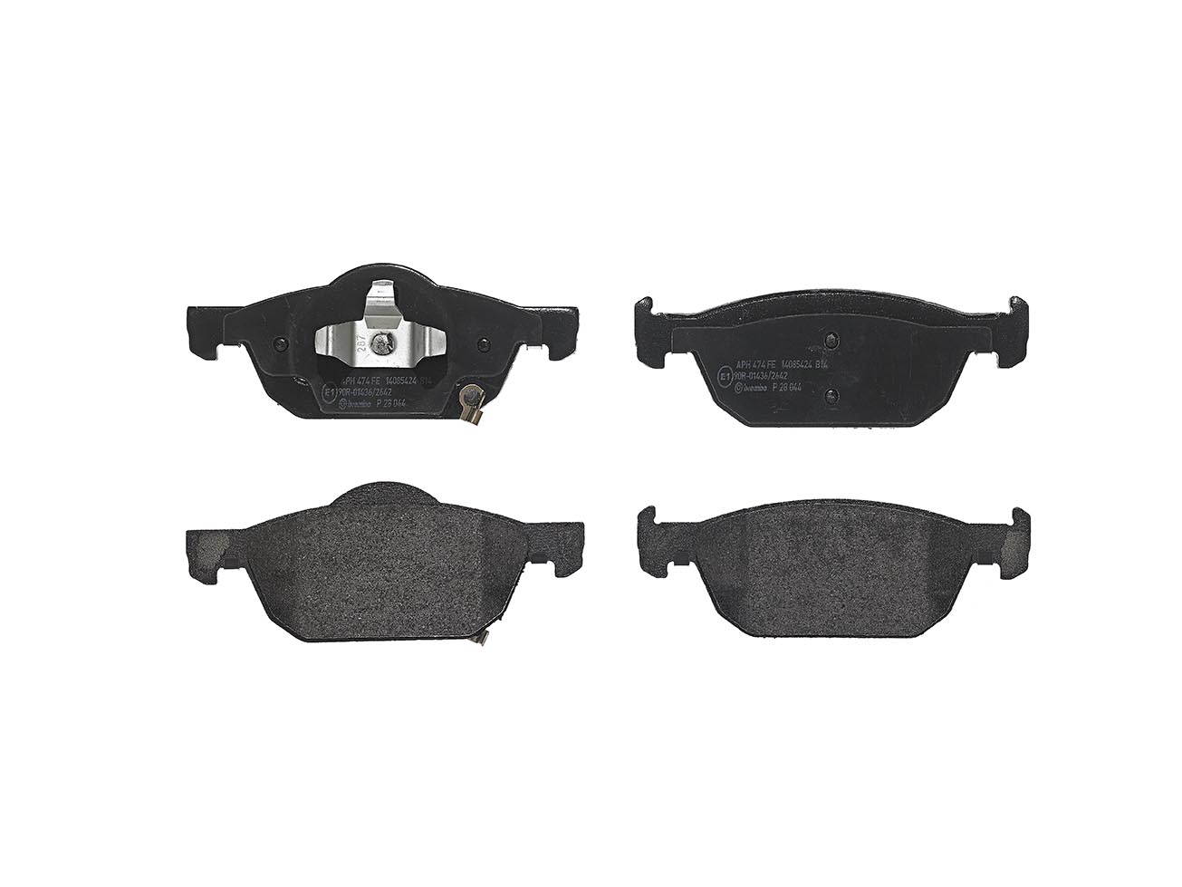 Колодки гальмівні дискові HONDA ACCORD VIII (CU) 2.0 2008.04- BREMBO (P28044) BREMBO фото 2