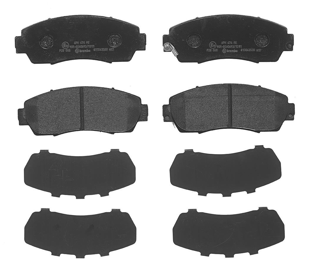 Колодки гальмівні дискові HONDA CR-V IV (RM_) 2.4 AWD 2015.09- BREMBO (P28068) BREMBO фото 2