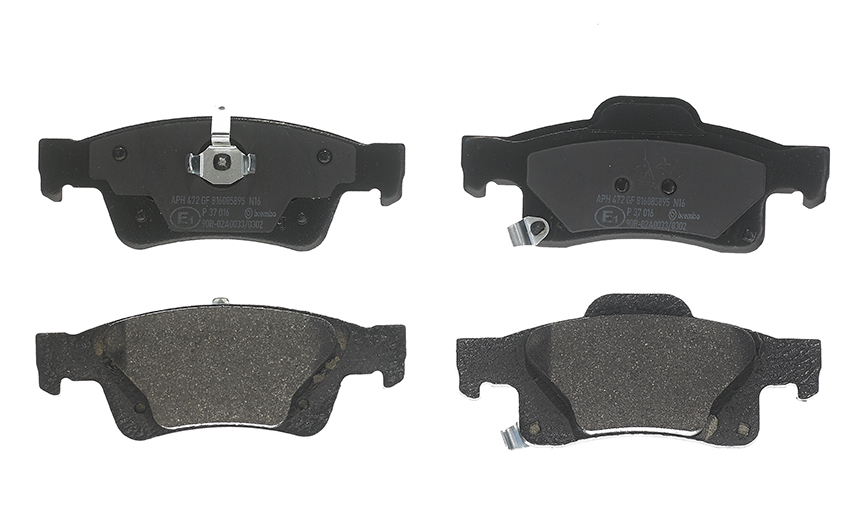 Колодки гальмівні дискові JEEP GRAND CHEROKEE IV (WK, WK2) 3.6 2010.06- BREMBO (P37016) BREMBO фото 2