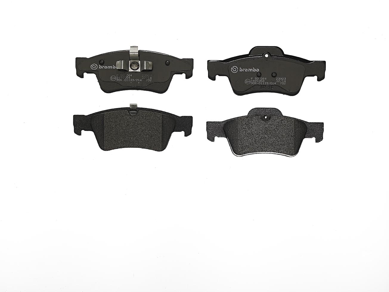 Колодки гальмівні дискові MB M-CLASS (W164) 3.5 2005.02-2012.12 BREMBO (P50064) BREMBO фото 2