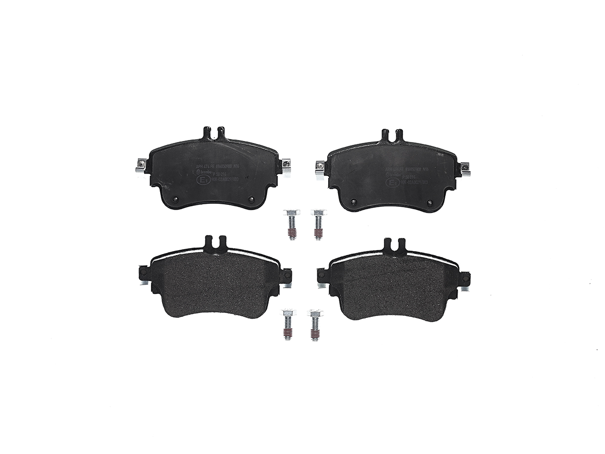 Колодки гальмівні дискові MB B-CLASS SPORTS TOURER (W246, W242) 1.8 2011.10-2018.12 BREMBO (P50094) BREMBO фото 2