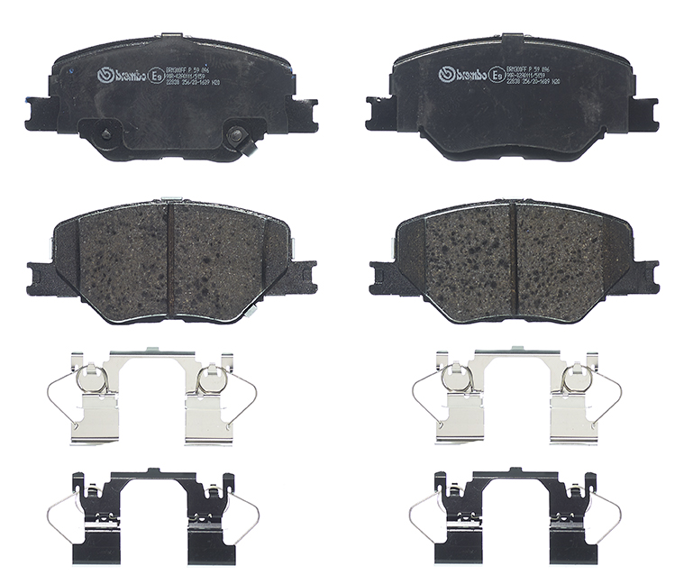Колодки гальмівні дискові (комплект 4 шт) OPEL INSIGNIA B GRAND SPORT (Z18) 1.5 2017.03- BREMBO (P59096) BREMBO фото 2