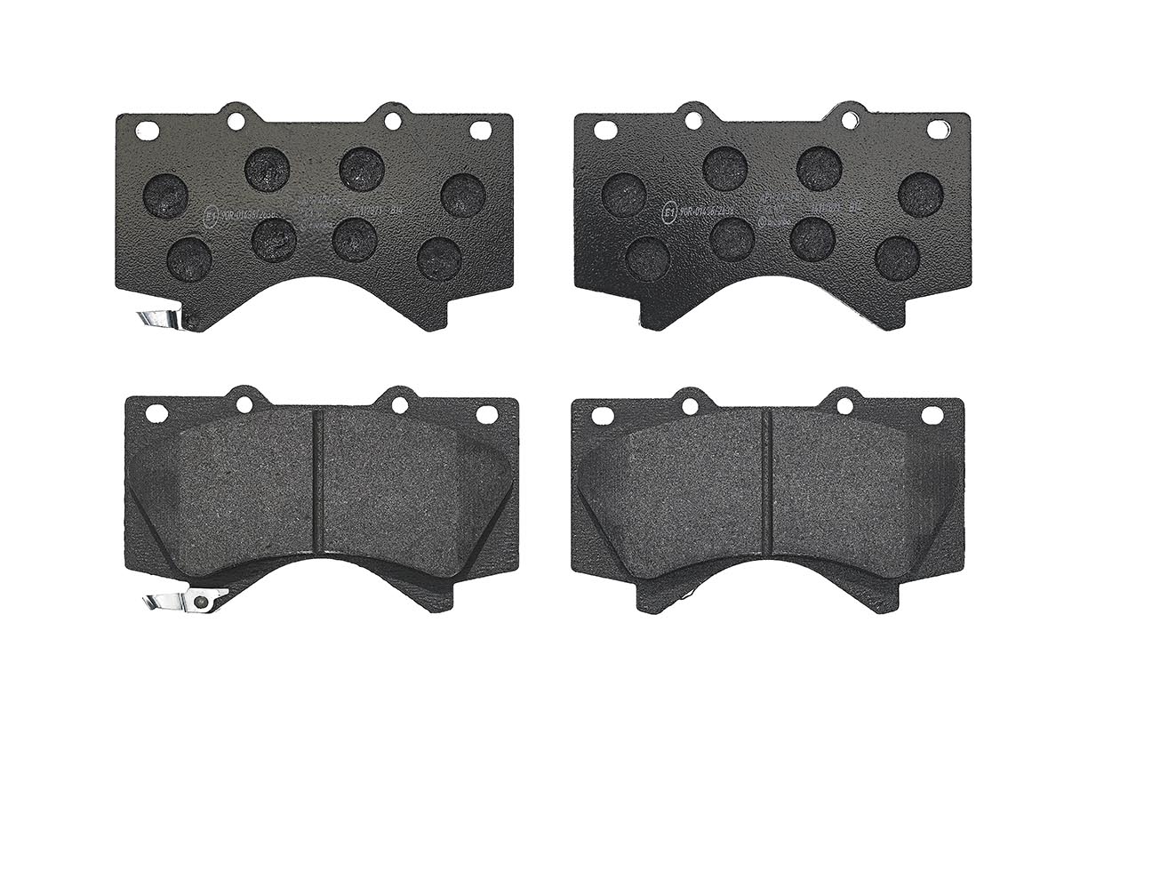 Колодки гальмівні дискові TOYOTA LAND CRUISER 200 (_J2_) 4.5 2007.08- BREMBO (P83107) BREMBO фото 2