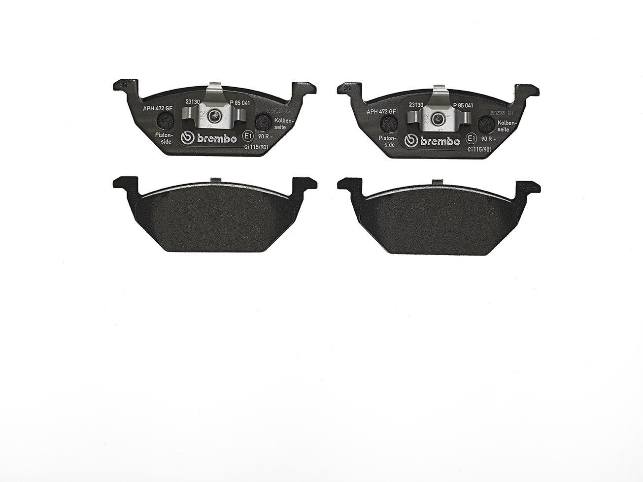 Колодки гальмівні дискові VW POLO IV ЛІФТБЕК (9A4, 9A2, 9N2, 9A6) 1.4 2002.09- BREMBO (P85041) BREMBO фото 2