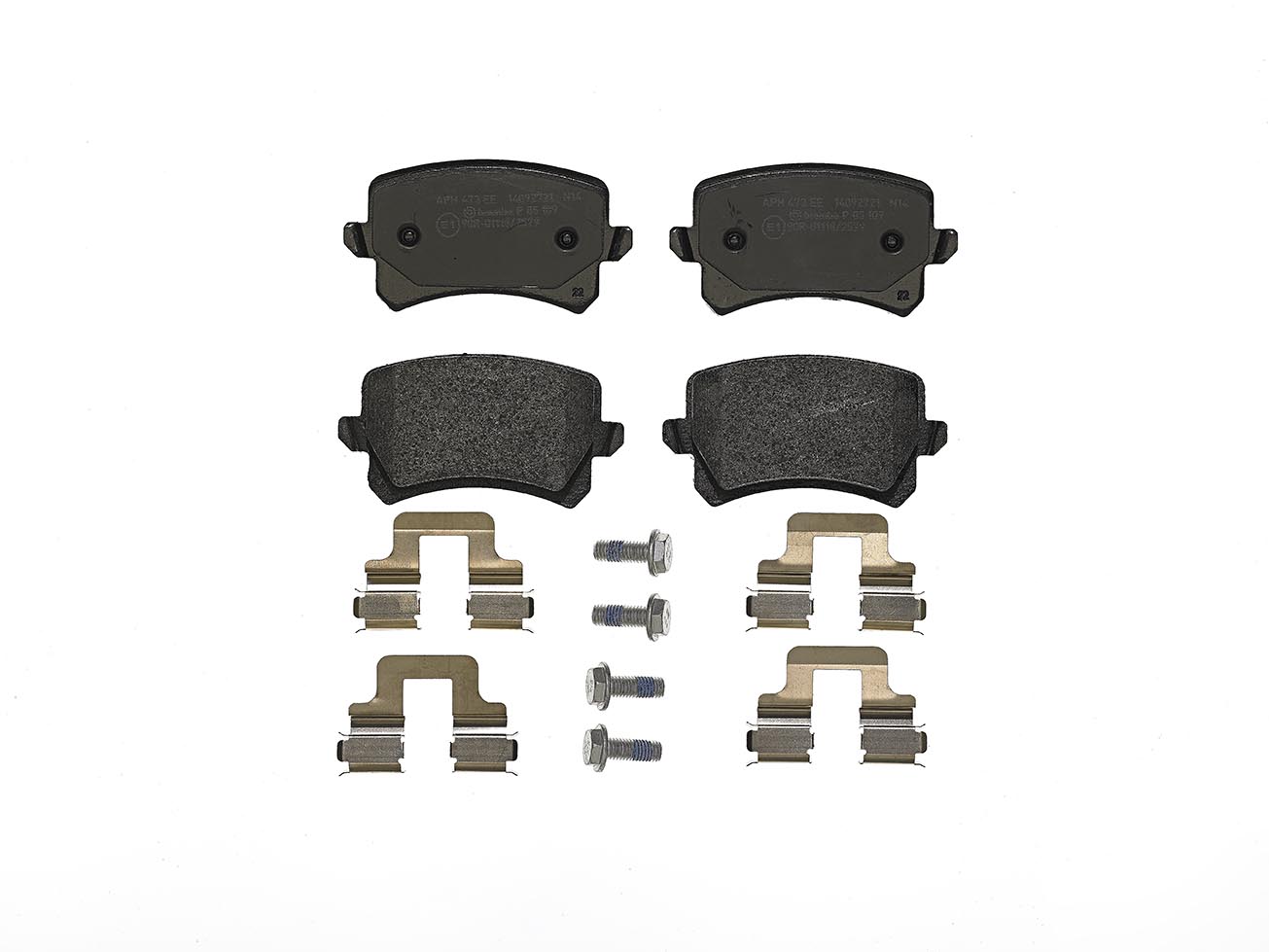 Колодки гальмівні дискові VW PASSAT B7 VARIANT (365) 1.6 2010.08-2015.12 BREMBO (P85109) BREMBO фото 2