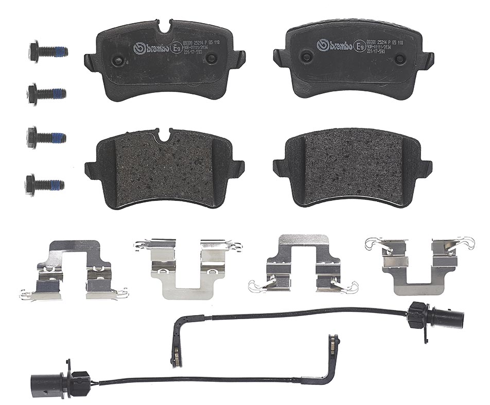 Колодки гальмівні дискові AUDI A7 SPORTBACK (4GA, 4GF) 3.0 2010.07-2018.05 BREMBO (P85118) BREMBO фото 2