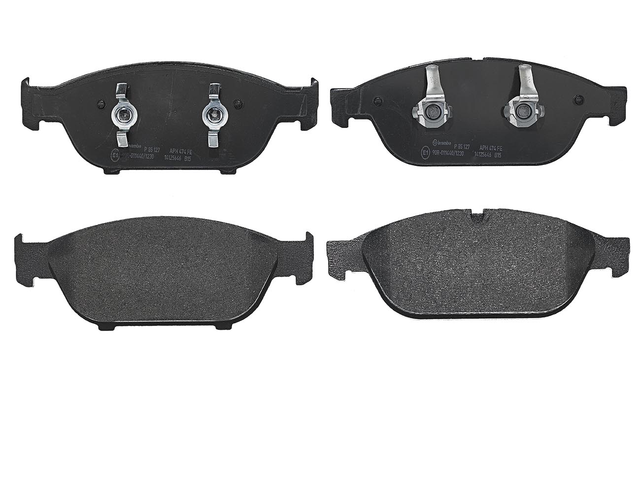Колодки гальмівні дискові AUDI A6 C7 (4G2, 4GC) 3.0 2010.11-2018.09 BREMBO (P85127) BREMBO фото 2