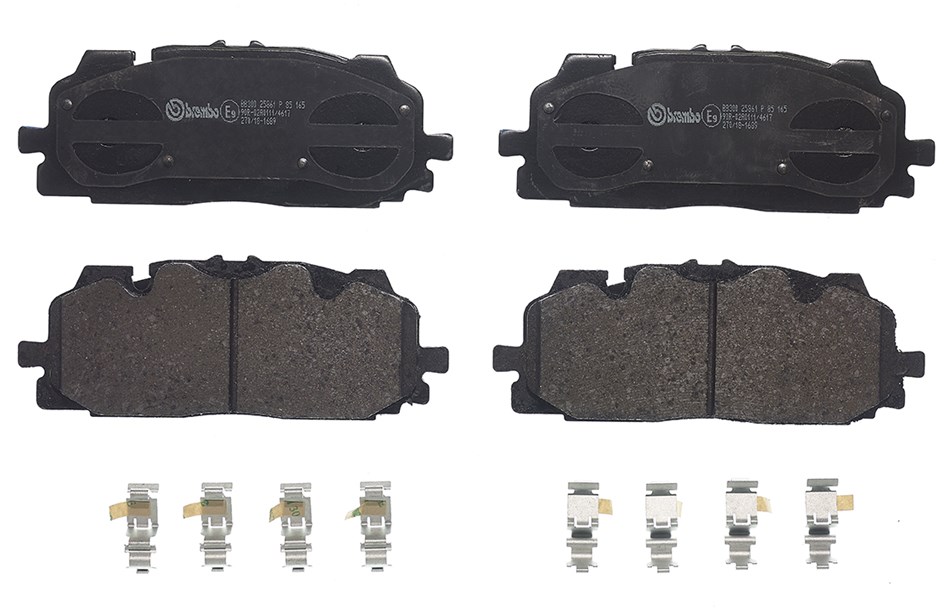 Колодки гальмівні дискові AUDI Q7 (4MB, 4MG) 3.0 2015.01- BREMBO (P85165) BREMBO фото 2