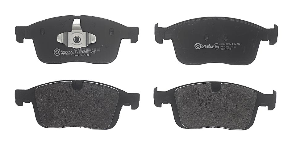 Колодки гальмівні дискові VOLVO XC60 I ДЖИП (156) 2.4 2008.05-2017.12 BREMBO (P86026) BREMBO фото 2