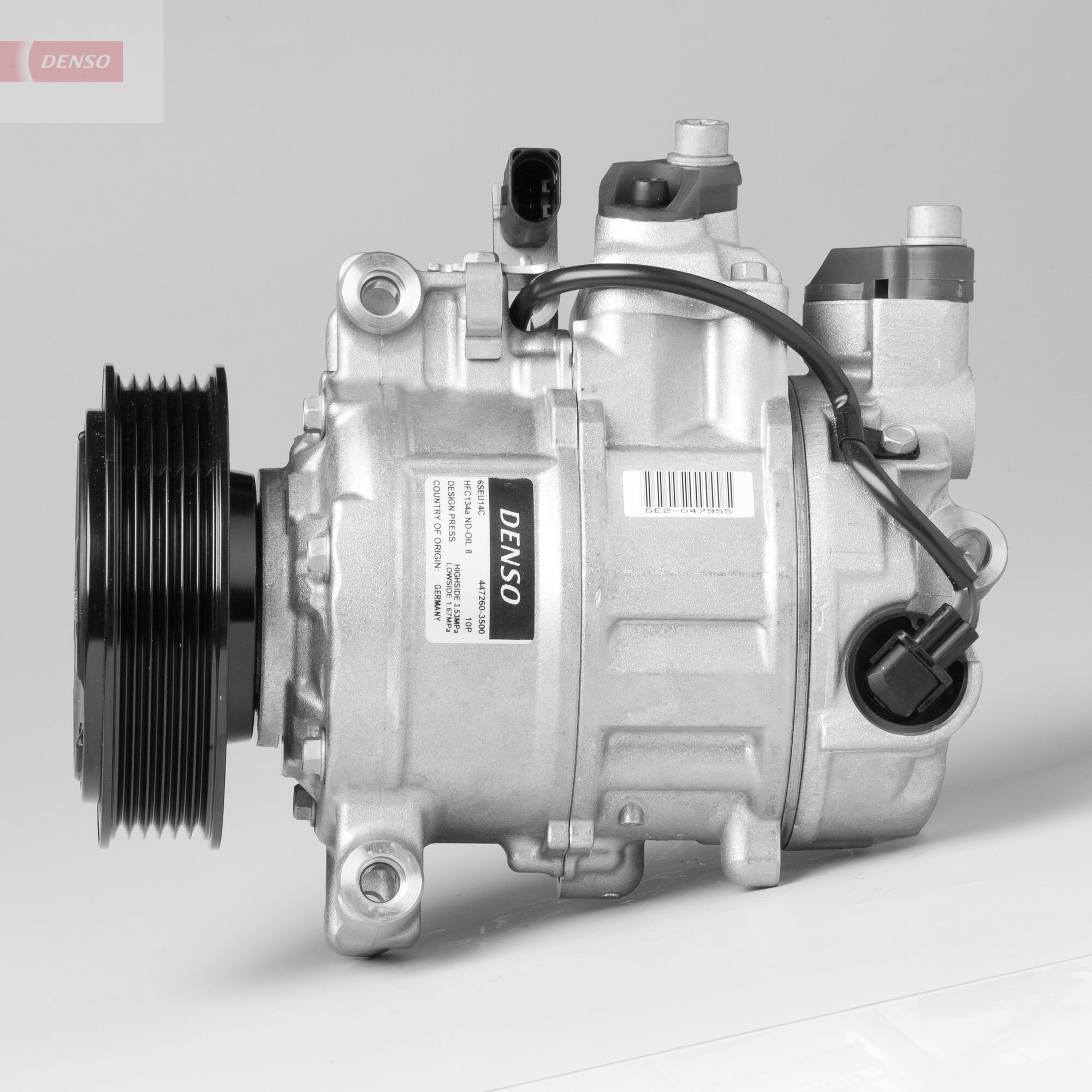 Компресор кондиціонера AUDI A6 C6 (4F2) 3.0 TDI QUATTRO 2004.04 - 2011.08 DENSO (DCP02090) Denso фото 2