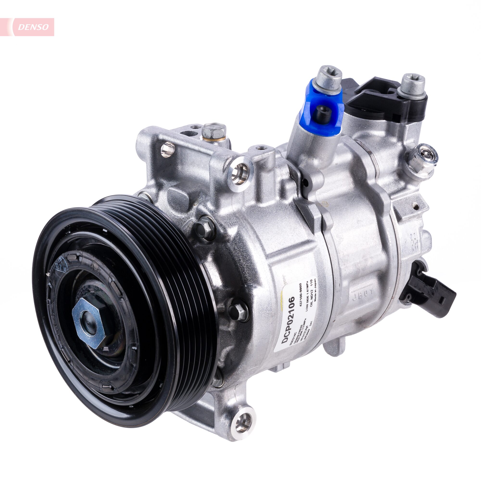 Компресор кондиціонера AUDI A4 B9 (8W2, 8WC), A4 B9 AVANT (8W5, 8WD), A4 ALLROAD B9 (8WH DENSO (DCP02106) Denso фото 2