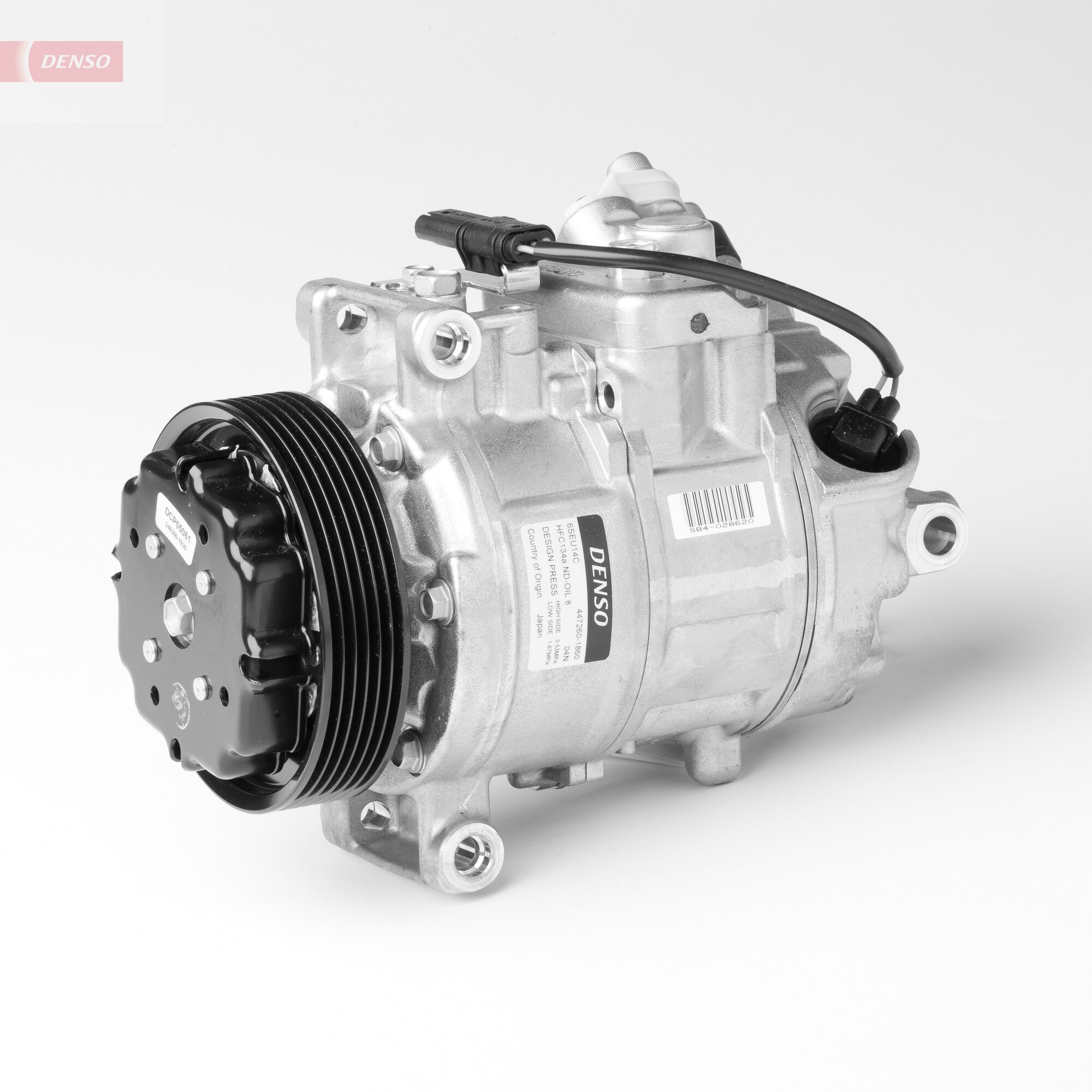 Компресор кондиціонера BMW 5 (E60) 2 2007.09 - 2009.12 520 D N47 D20 A, N47 D20 C DENSO (DCP05061) Denso фото 2